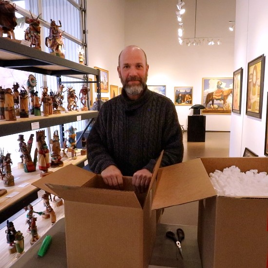 Art Handling 101: How to Unpack a Kachina Doll Safely