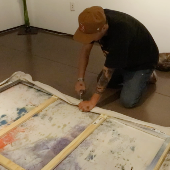 Art Handling 101: How to Stretch a Canvas