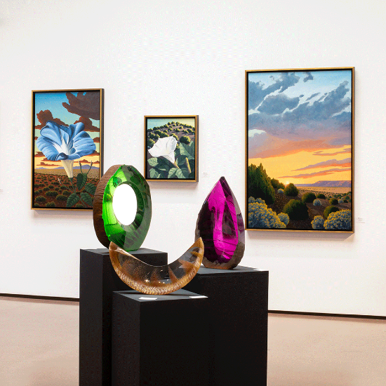 360 Gallery View | Doug West: A Season of Light at Blue Rain Gallery