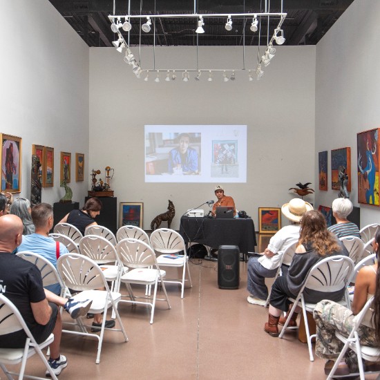 Artist Lecture by Jesse Littlebird