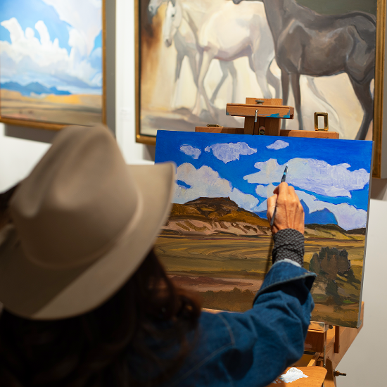 Noel Night with Kathryn Stedham at Blue Rain Gallery Durango