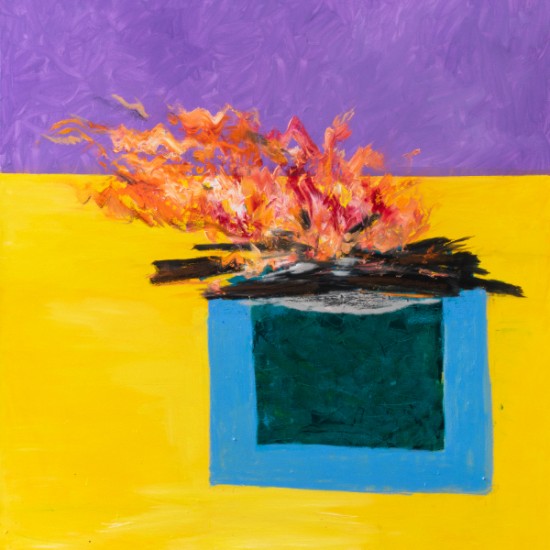 Jesse Littlebird - Meditations on Fire No. 4 - Eastern Flame on Viridian Alter