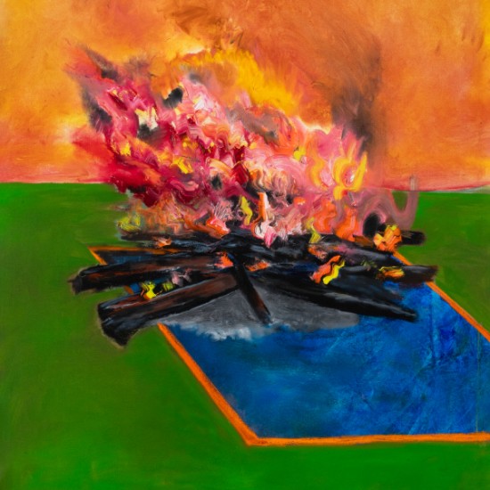 Jesse Littlebird - Meditations on Fire No. 5 - Northern Picnic Flame During Summer