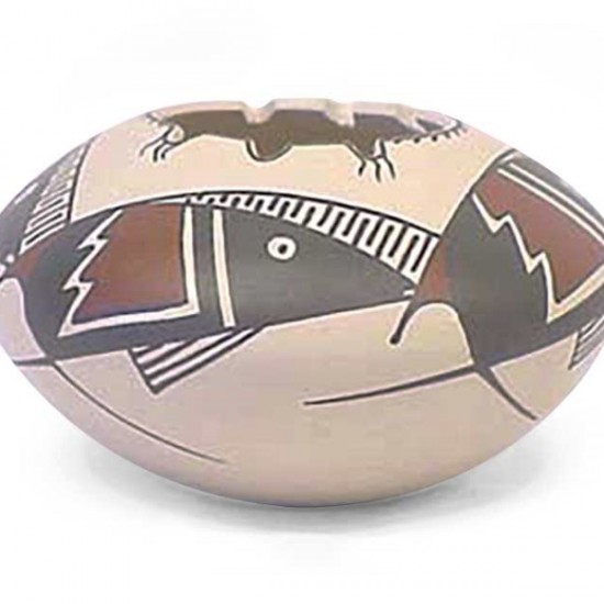 Polychrome Pottery Bowl