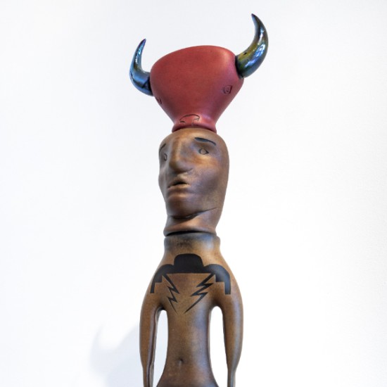 Ira Lujan - Buffalo Dancer Totem