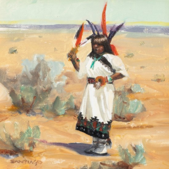 Roseta Santiago - Study for Kewa Dancer