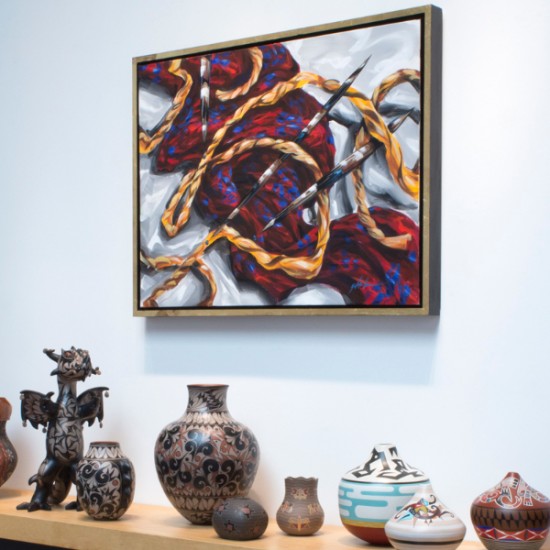 Group Exhibition featuring Jody Naranjo, Starr Hardridge, Lisa Holt and Harlan Reano, Yatika Fields, Dan Friday, Thomas Breeze Marcus, Chris Pappan, Maria Samora, Les Namingha, and Hyrum Joe