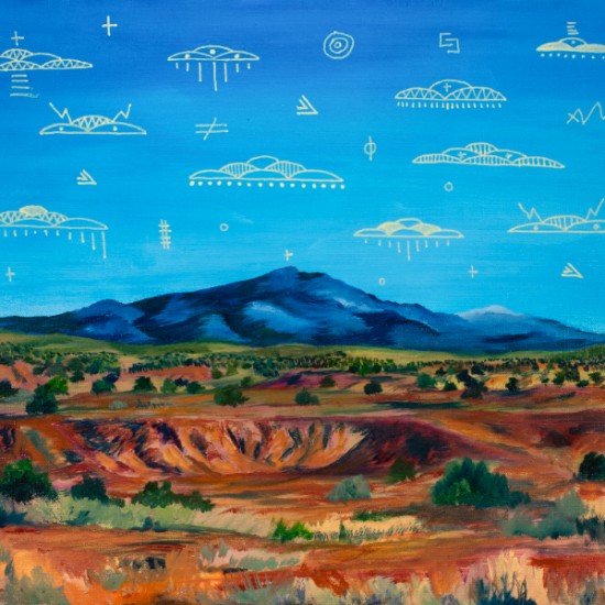 Jesse Littlebird - Clouds Building No. 14