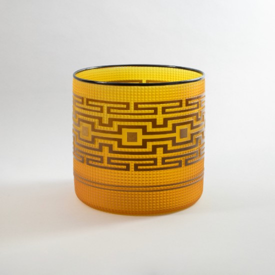 Amber Midnight Tlingit Basket