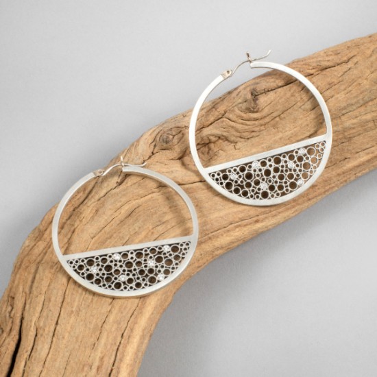 Belle Brooke - Luz Large Lowtide Hoops