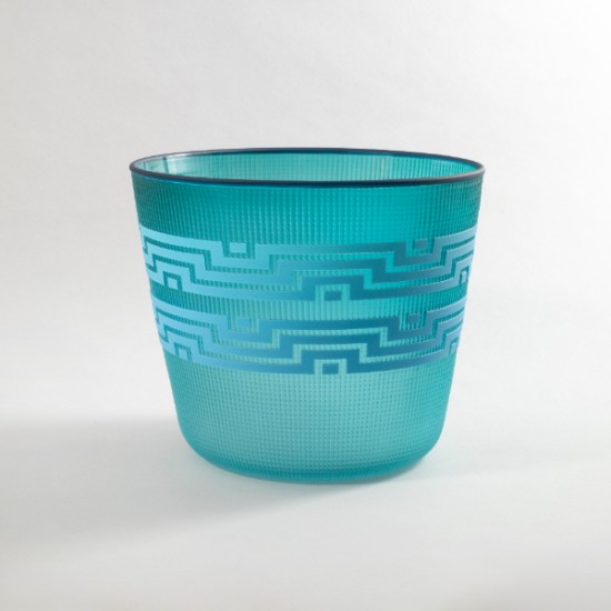 Ocean Midnight Tlingit Basket