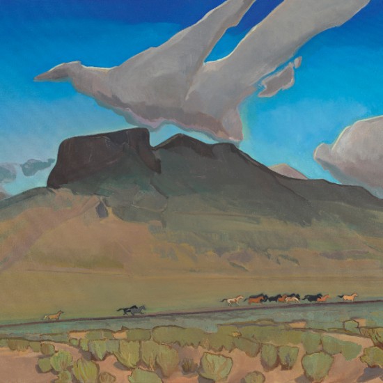 Kathryn Stedham - Horse Country Wagon Mound