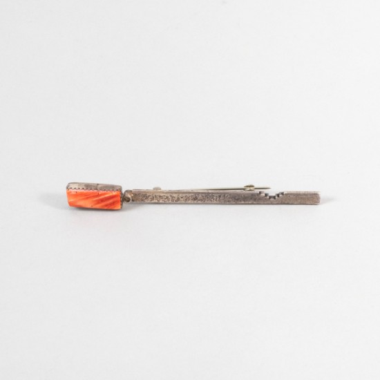 Connie Tsosie Gaussoin - Silver Brooch