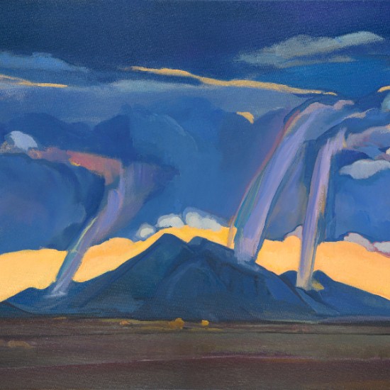 Kathryn Stedham - Walking Rain at Taos Mountain