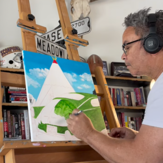 Tony De Luz - Live Painting Demonstration