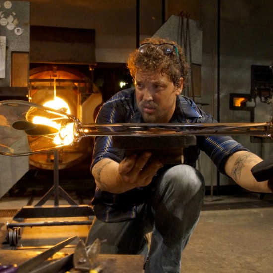 Dan Friday - Glass Blowing Demonstration  