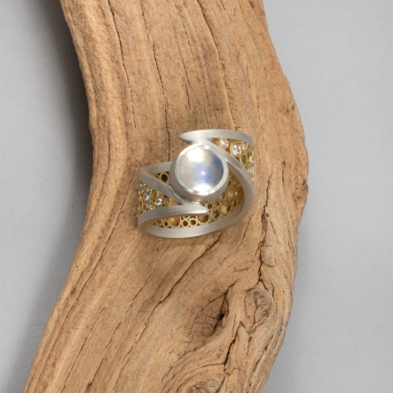 Belle Brooke - Estrella Eucalyptus Wrap Ring
