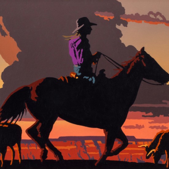 Billy Schenck - Cows in the Canyon