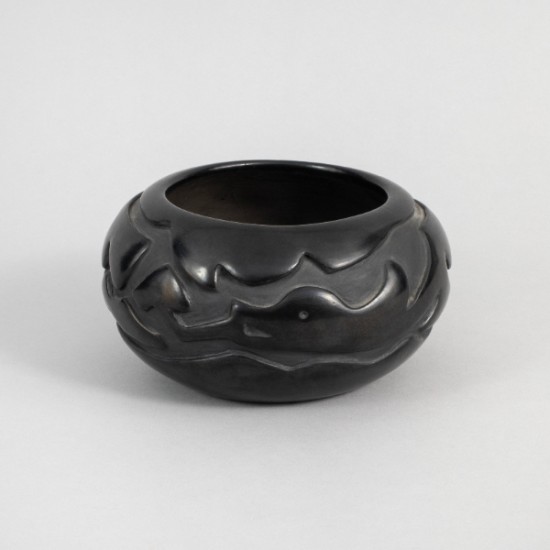 Joy Cain - Blackware Serpent Bowl