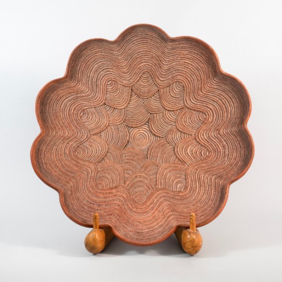 Richard Zane Smith - Plate with Stand