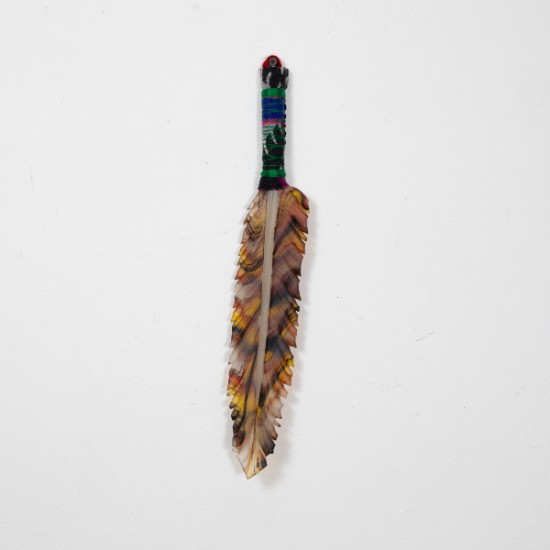 Dan Friday - Orange Feather #2