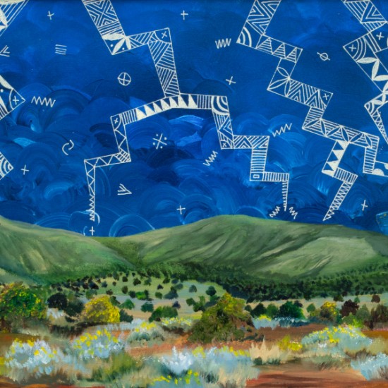 Jesse Littlebird - Lightning People Dancing Up North No. 4