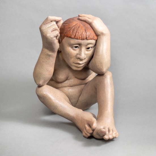 Roxanne Swentzell - Clay Figure