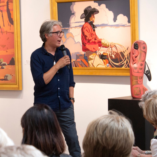 Artist Lecture Series During Blue Rain Gallery's Annual Celebration of Native American Art