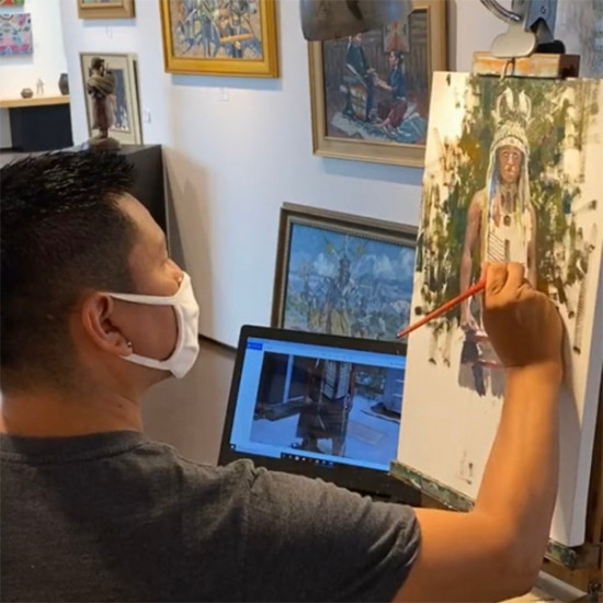 Hyrum Joe - Painting Demonstration