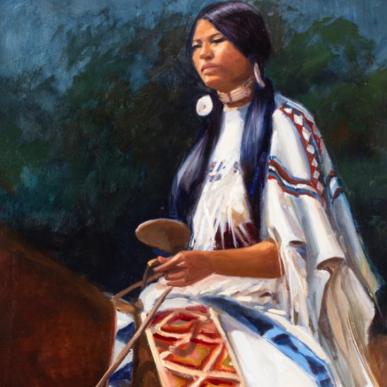 Glenna Goodacre - Ready for the PowWow