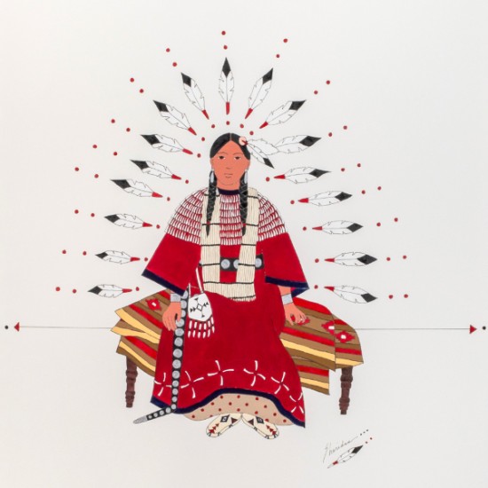 Sheridan MacKnight - Ohitika Chanté Win (Strong Heart Woman)