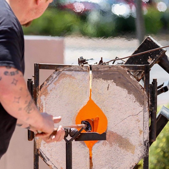 Glass Blowing Demonstrations with Preston Singletary and Dan Friday