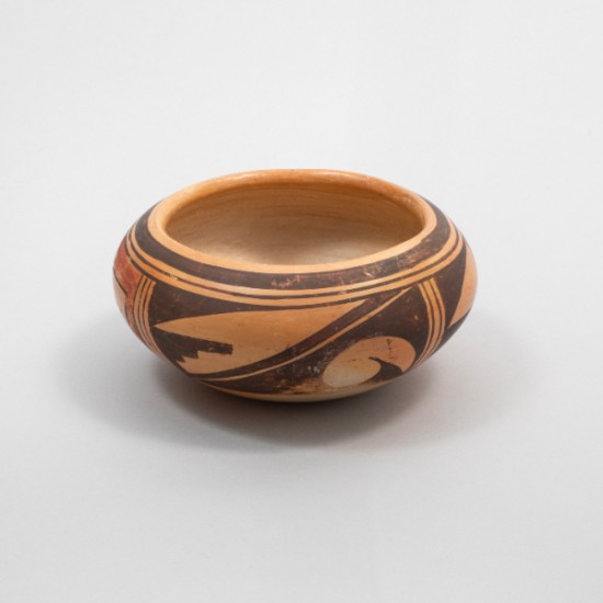 Unspecified Artists - Painted Brown Pot