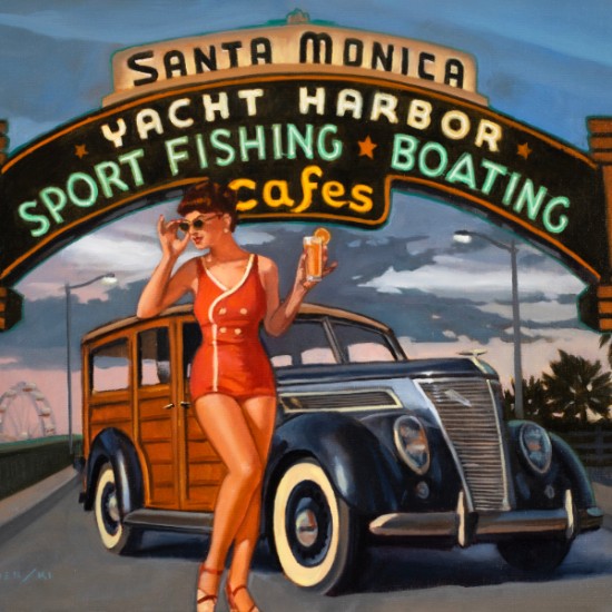 Dennis Ziemienski - The End of the Trail - Santa Monica