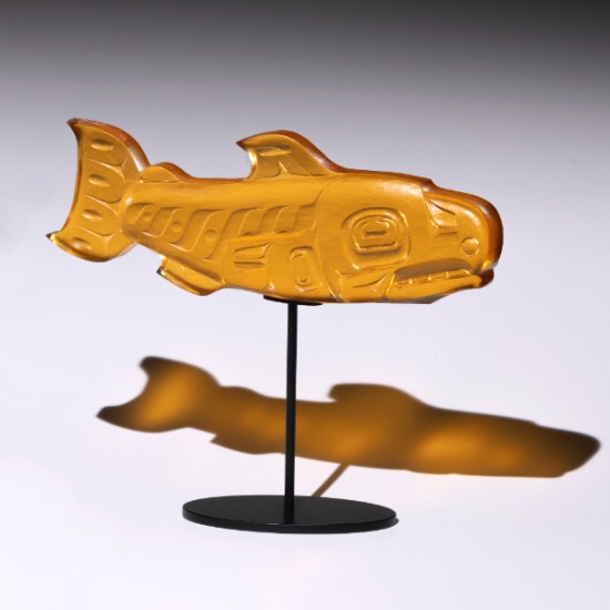 Preston Singletary - Amber Salmon (Straight Tail)