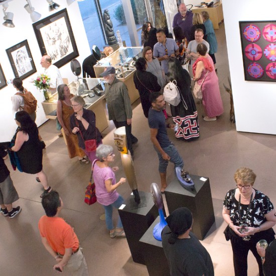 Group Exhibition During Blue Rain Gallery's Annual Celebration of Native American Art During Native Art Week