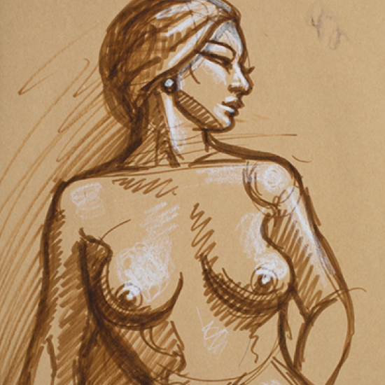 Erin Currier - New Drawings