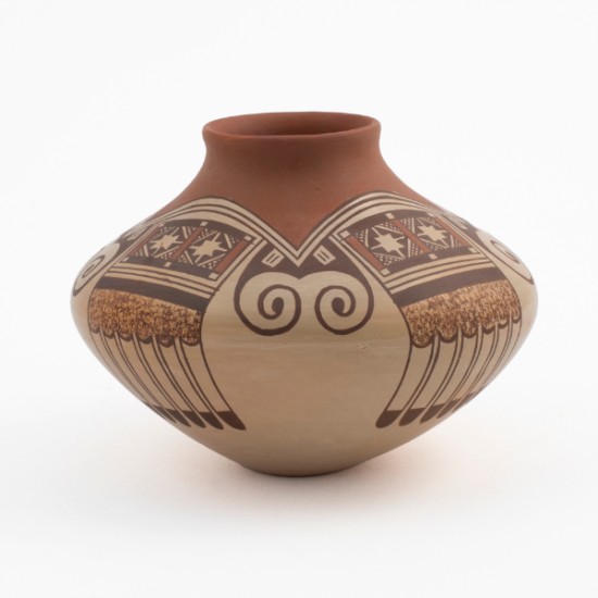 James G. Nampeyo - Eagle Tail Polychrome Sikyátki Pot