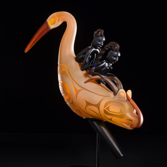 Preston Singletary - During Blue Rain Gallery's Annual Celebration of Native American Art