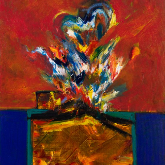 Jesse Littlebird - Study of Fire No. 46