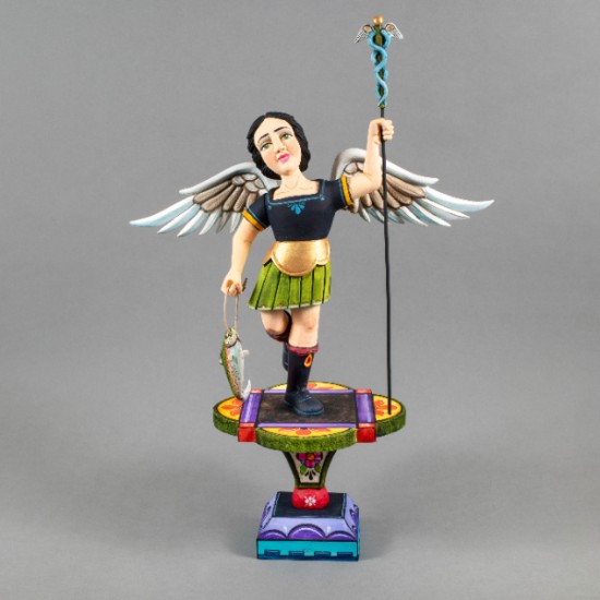 Andrew Montoya - El Viajero Feliz "The Happy Traveler" San Raphael Archangel