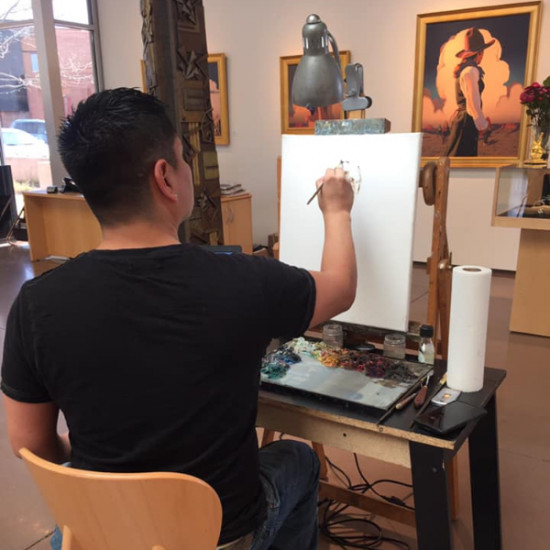 Hyrum Joe - Painting Demonstration