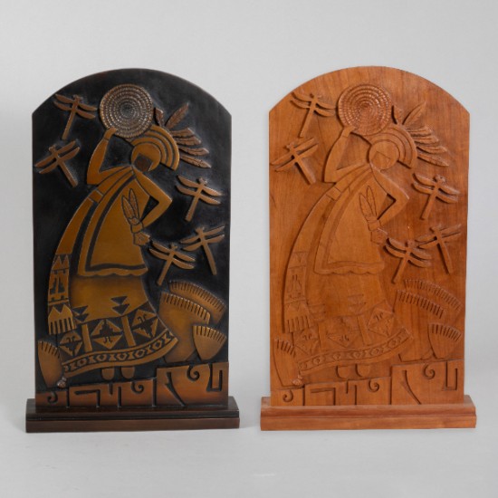 Tammy Garcia - After the Rain (Bronze and Wood Set)