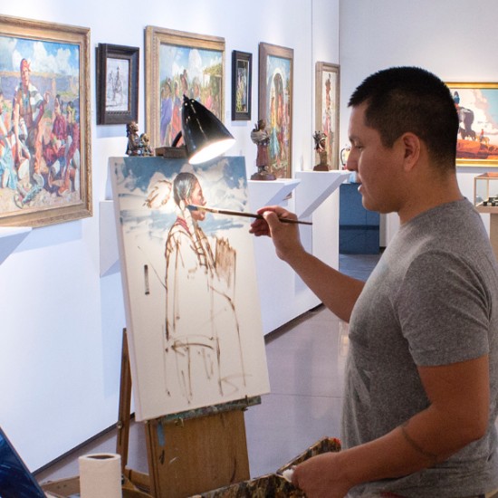 Hyrum Joe - Painting Demonstration