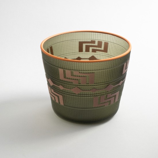 Preston Singletary - Smoke Orange Tlingit Basket