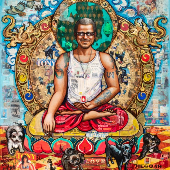 Erin Currier - Anthony as the Buddha