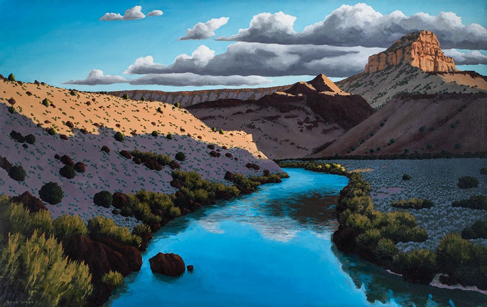 Doug West, After the Fall Oil, on canvas, 30