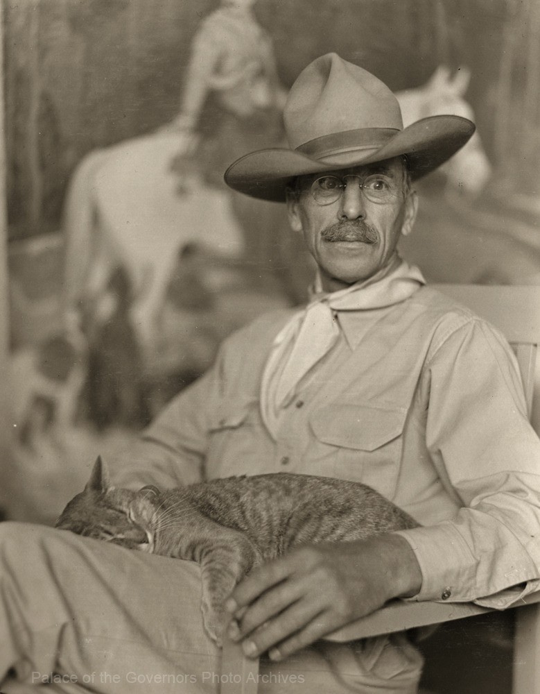 W. Herbert “Buck” Dunton, Taos, New Mexico. Photographer: Will Connell, ca. 1932. Courtesy of the Palace of the Governors Photo Archives (Negative Number 059756)