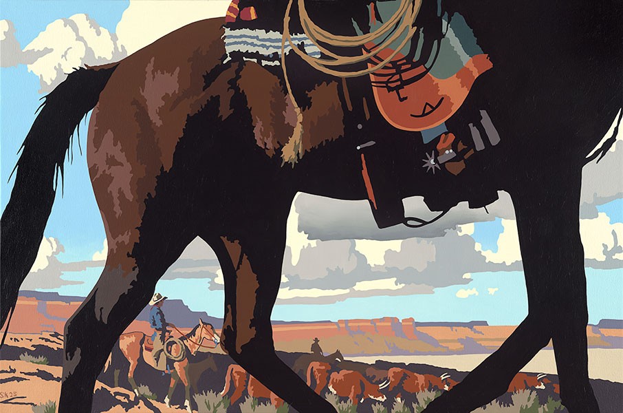 Billy Schenck, All Day Long, Oil on canvas, 24 Billy Schenck, All Day Long, Oil on canvas, 24